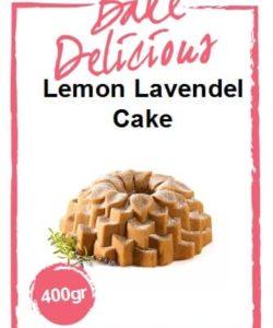 Bake Delicious Lemon Lavendel cake 400gr