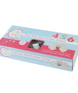 Cake Star Push Easy Cutters - Small Numbers