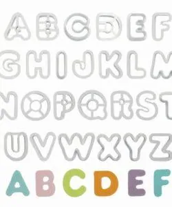 PME Alphabet Cutter Set/26