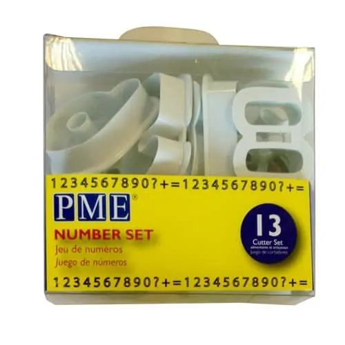 Pme number cutter set/13 (2)
