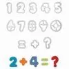 Pme number cutter set/13 bij cake, bake & love 1 Pme number cutter set/13