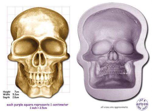 Artyco mould - skull medium