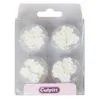 Culpitt suikerdecoratie mini bloesem wit pk/48 bij cake, bake & love 3 Culpitt suikerdecoratie mini bloesem wit pk/48