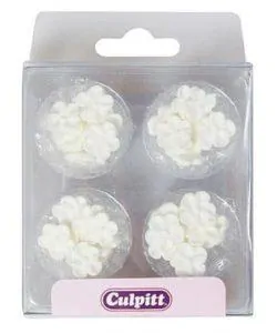 Culpitt Suikerdecoratie Mini Bloesem Wit pk/48