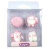 Culpitt suikerdecoratie baby pipings pink pk/12