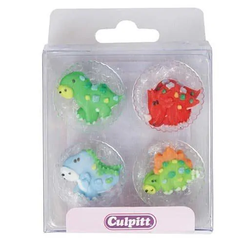 Culpitt suikerdecoratie dinosaurus pk/12