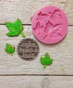 Siliconen mal Leaves