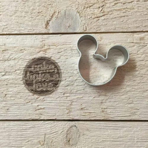 Koekjes uitsteker mickey/minnie hoofd