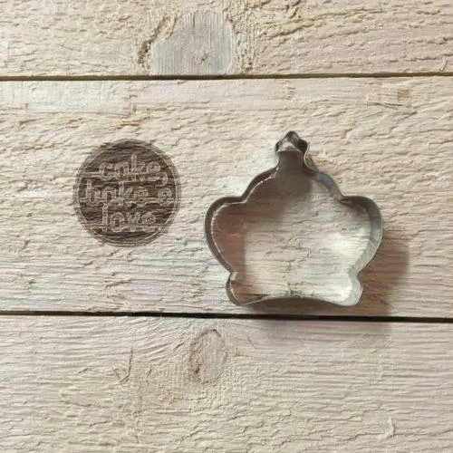 Koekjes uitsteker kroon