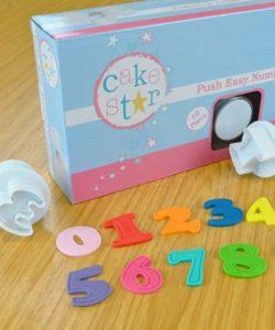 Cake Star Easy Push plungers numbers