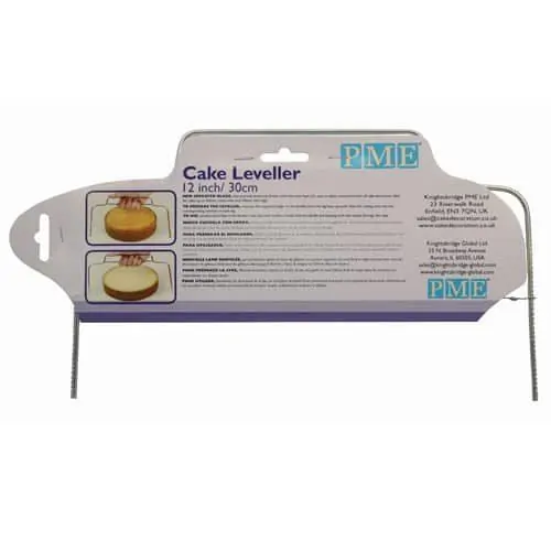 Pme cake leveler small / taartzaag 30 cm
