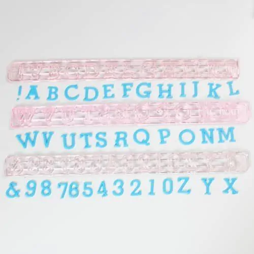 Fmm alphabet & numbers tappits upper case