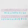 Fmm alphabet tappits lower case bij cake, bake & love 2 Fmm alphabet tappits lower case
