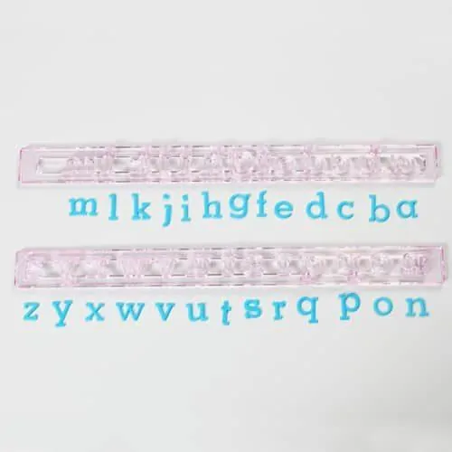 Fmm alphabet tappits lower case