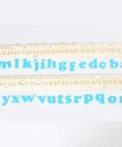 FMM Alphabet Tappits Art Deco Lower Case