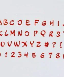 FMM Alphabet & Numbers Tappits Magical Upper Case
