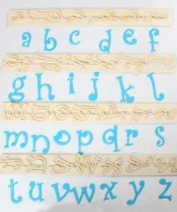 FMM Funky Alphabet Tappits Lower Case