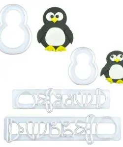 FMM Mummy and Baby Penguin Cutter Set/4