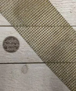 Strassband goud per meter