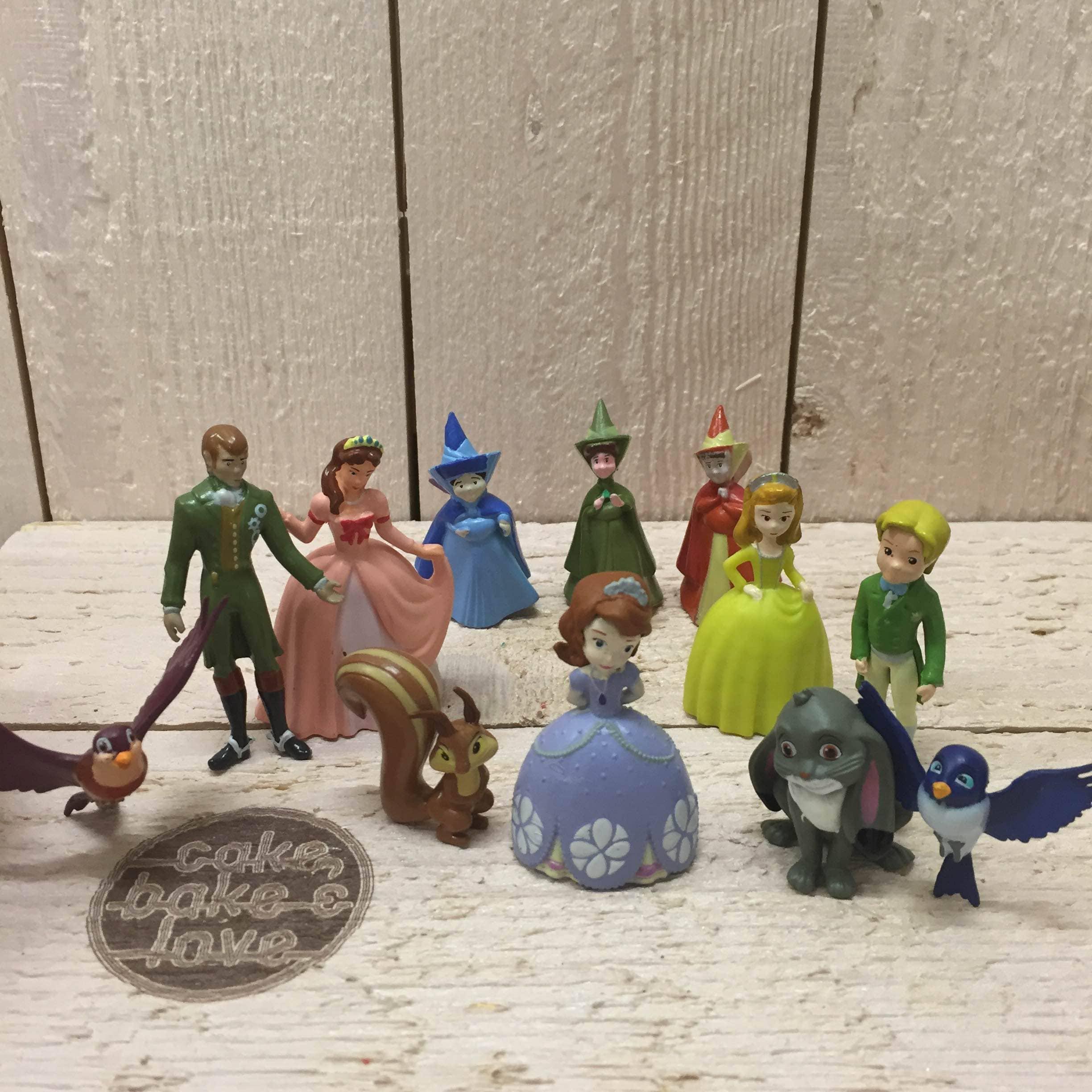 Plotselinge afdaling Bedienen Scarp Bestel Plastic decoratieset Prinses Sofia bij Cake, Bake & Love