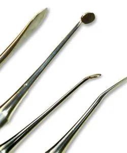 Dekofee modelling tool set stainless steel pk/5 (2)