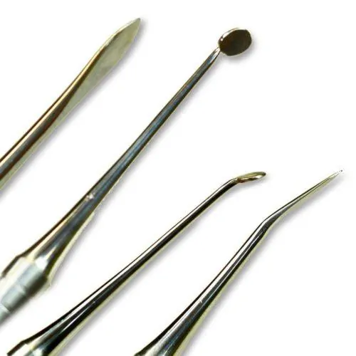 Dekofee modelling tool set stainless steel pk/5 (2)