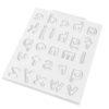 Katy sue design domed alphabet lower case