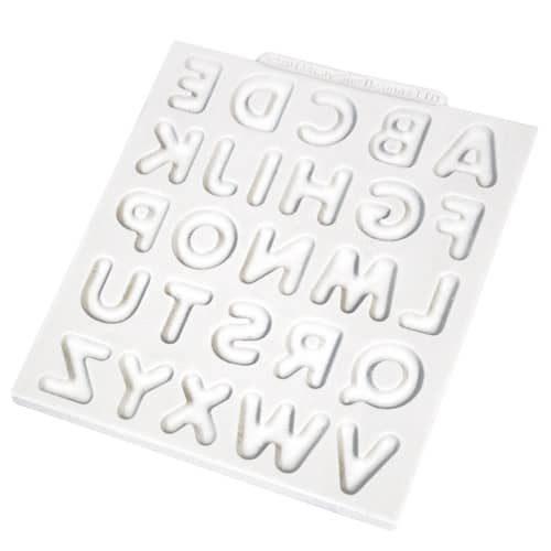 Katy sue design domed alphabet upper case