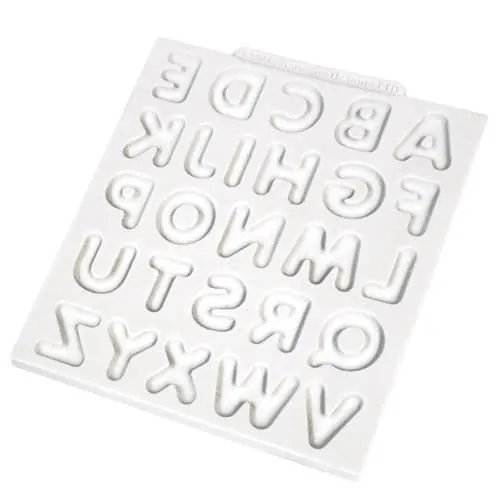 Katy sue designs - domed alphabet upper case bij cake, bake & love 3 Katy sue design domed alphabet upper case