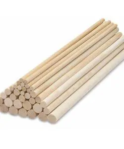 PME Dowel Rods Hout pk/12