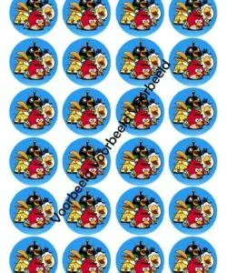 Angry Birds 24 cupcakes