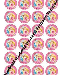 Disney prinsessen 24 cupcakes