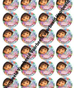 Dora 24 cupcakes