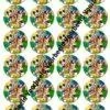 Eetbare cupcakeprint mickey mouse 1 - 24 cupcake rondjes bij cake, bake & love 1 Mickey mouse 24 cupcakes