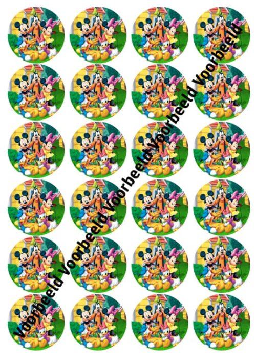 Mickey mouse 24 cupcakes