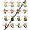 Minions 2 24 cupcakes