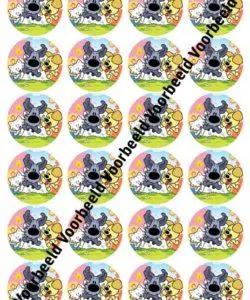Woezel en Pip 24 cupcakes
