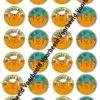 Eetbare cupcakeprint dikkie dik - 24 cupcake rondjes bij cake, bake & love 1 Dikkie dik 24 cupcakes