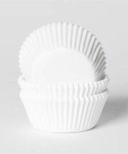 House of Marie Baking cups Wit Small pk/50