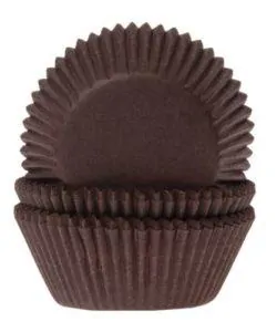 House of Marie Baking cups Bruin pk/50