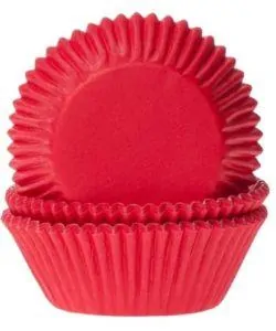 House of Marie Baking cups Red Velvet pk/50