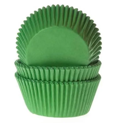 House of marie baking cups gras groen pk/50