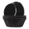 House of marie baking cups folie zwart pk/24 bij cake, bake & love 1 House of marie baking cups folie zwart pk/24