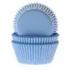 House of marie mini baking cups sky blue pk/60 bij cake, bake & love 2 House of marie mini baking cups sky blue pk/60