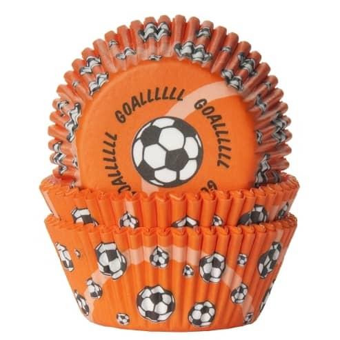 House of marie baking cups voetbal oranje pk/50