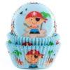 House of marie baking cups pirate pk/50