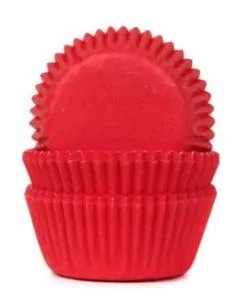 House of Marie Mini Baking Cups Red Velvet pk/60