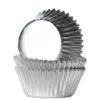 House of marie mini baking cups folie zilver pk36