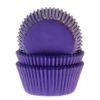 House of marie baking cups paars/violet pk/50