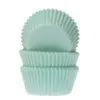 House of marie mini baking cups mint pk/60